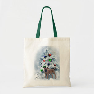 Belgisch Malinois Weihnachtsgeschenke Tragetasche