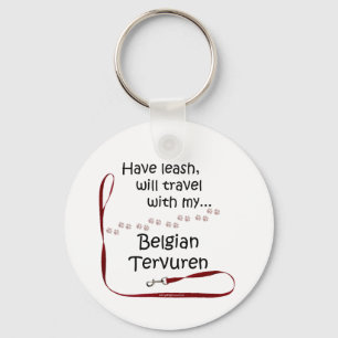 Belgisch Tervuren Travel Leash - Schlüsselanhänger