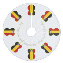 Belgische Angelflagge Weihnachten