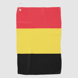 Belgische Flagge / Belgien Golf / sport Golf Bruss Golfhandtuch