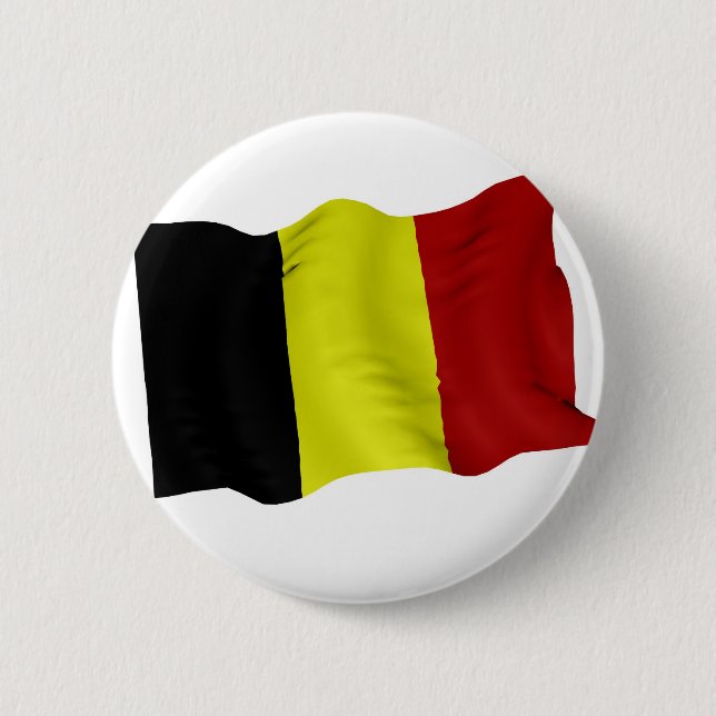 Belgische Flagge Button (Vorderseite)