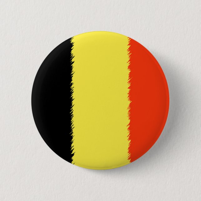 Belgische Flagge Button (Vorderseite)