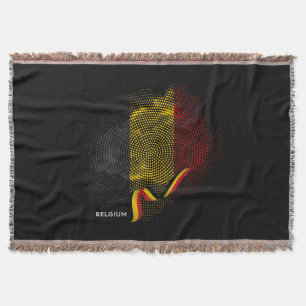 Belgische Flagge Decke