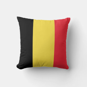 Belgische Flagge Kissen