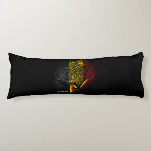 Belgische Flagge Seitenschläferkissen