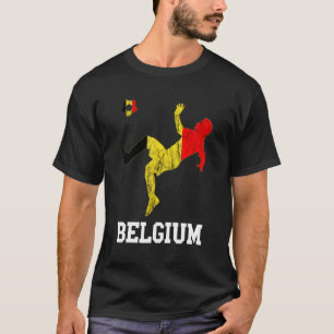 Belgische Fußballspielerin Belgie Belgique Belgien T-Shirt
