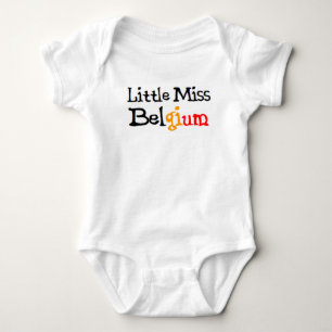 Belgische kleine Miss Baby Strampler