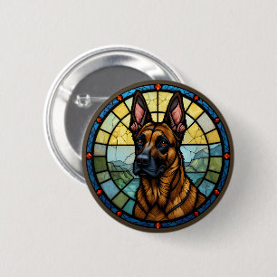 Belgische Malinois-Verkleidung Button