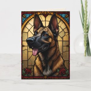 Belgische Malinois-Verkleidung Karte