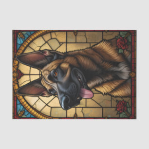 Belgische Malinois-Verkleidung Seidenpapier