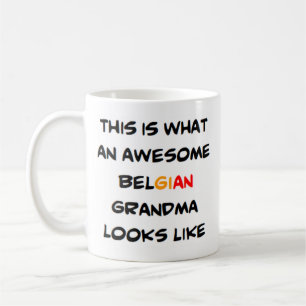 Belgische Oma, phantastisch Kaffeetasse