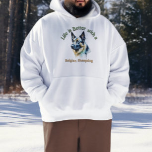 Belgische Schaf-Hund-Mutter Hoodie