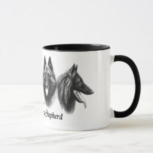 Belgische Schäfer Tervuren Malinois Groenendael Tasse