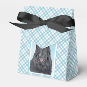 Belgische Schafhundemalerei - Niedliche Original H Geschenkschachtel