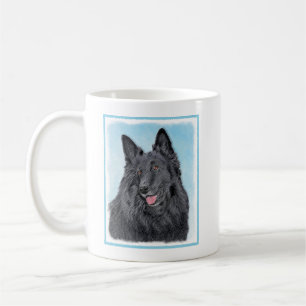 Belgische Schafhundemalerei - Niedliche Original H Kaffeetasse