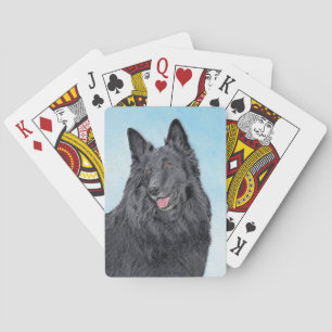 Belgische Schafhundemalerei - Niedliche Original H Spielkarten