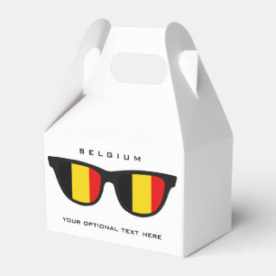 Belgische Schattierungen für Text- und Farbfavorit Geschenkschachtel