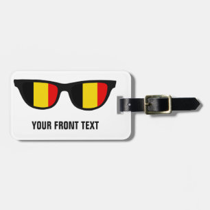 Belgische Shades-Gepäckmarke Gepäckanhänger