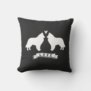 Belgische Sheepdogs-Liebe Kissen