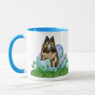 Belgische Tasse Tervuren zu Ostern