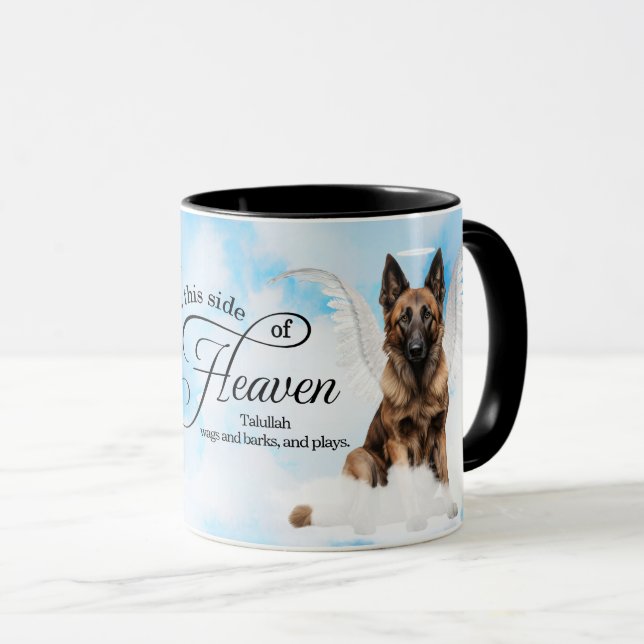 Belgische Tervuren Angel-Gedenkstätte für Personal Tasse (VorderseiteRechts)