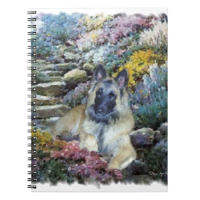 Belgische Tervuren Art Notizblock (Vorderseite)