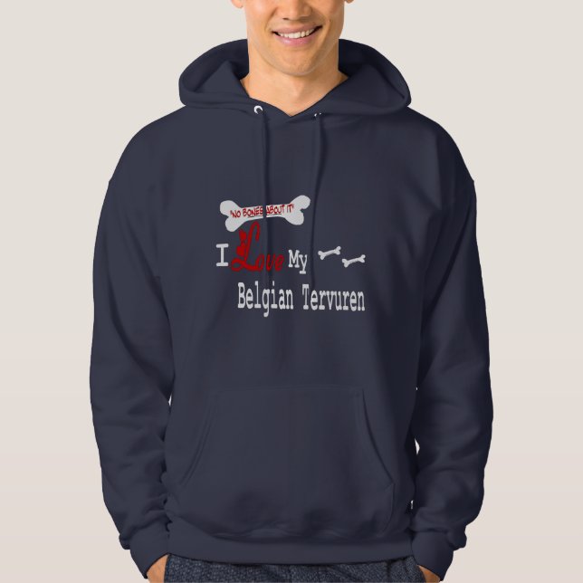 Belgische Tervuren-Geschenke Hoodie (Vorderseite)