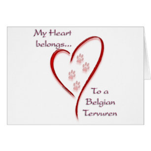 Belgische Tervuren Heart Belongs