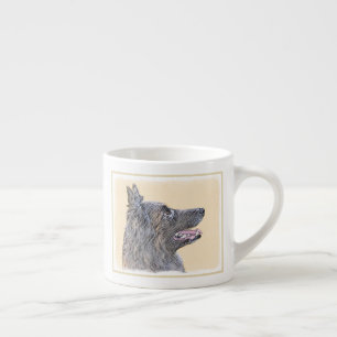 Belgische Tervuren Malerei - Niedliche Original Hu Espressotasse