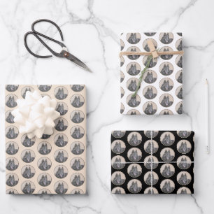 Belgische Tervuren Malerei - Niedliche Original Hu Geschenkpapier Set