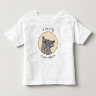 Belgische Tervuren Malerei - Niedliche Original Hu Kleinkind T-shirt