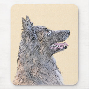 Belgische Tervuren Malerei - Niedliche Original Hu Mousepad