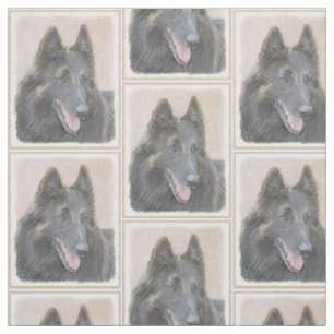 Belgische Tervuren Malerei - Niedliche Original Hu Stoff