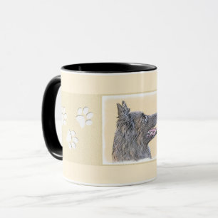 Belgische Tervuren-Malerei - Niedliche Original Hu Tasse