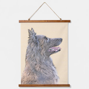 Belgische Tervuren-Malerei - Original Dog Art Wandteppich Mit Holzrahmen