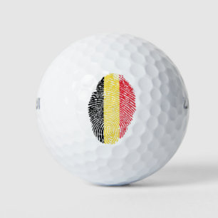 Belgische Touch-Fingerabdruckflagge Golfball