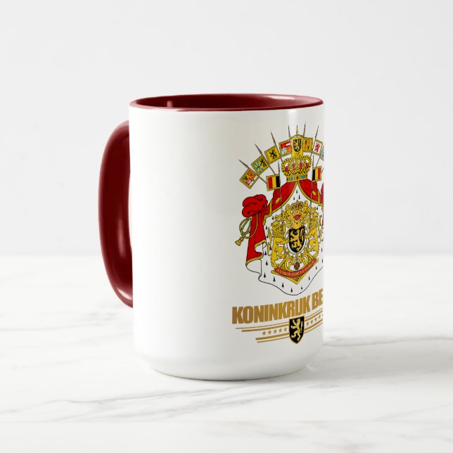 Belgische Wappen 2 Tasse (Vorderseite Links)