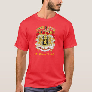 Belgische Wappen-Coat Die Roten Teufel T - Shirt