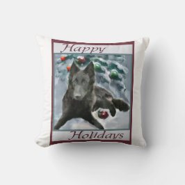 Belgische Weihnachtszeit Kissen