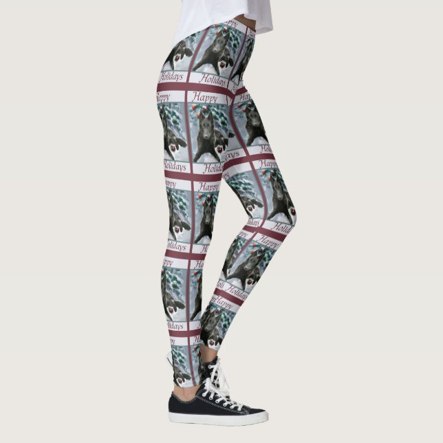 Belgische Weihnachtszeit Leggings (Rechts)