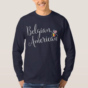 Belgischer Amerikaner Entwinde T-Shirt