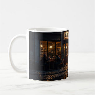 Belgischer Bierpub-Abendglanz-Becher Kaffeetasse