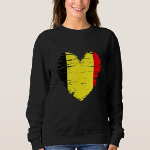 Belgischer Flaggenstaat (Belgien) Sweatshirt