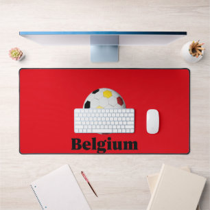 Belgischer Fußball Schreibtischunterlage