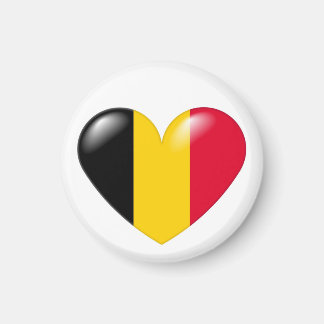 Belgischer Herzmagnet - Coeur belge Magnet