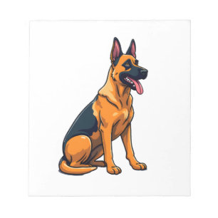 Belgischer Malinois (1) Notizblock