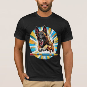 Belgischer Malinois Agility Jump T - Shirt