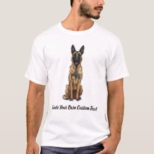 Belgischer Malinois Hund Erstellen Sie Ihren eigen T-Shirt