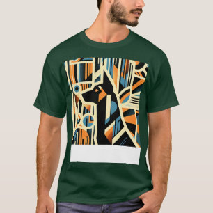 Belgischer Malinois im Art Deco Stil T-Shirt