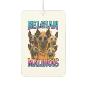 Belgischer Malinois-Kopie Autolufterfrischer